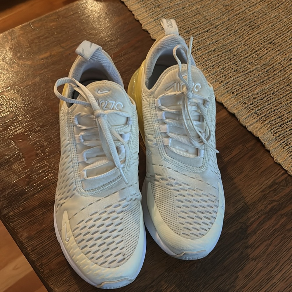 Nike air max 270 women's 8.5 chalk cream - Picture 2 of 7